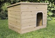 Hundehütte Retriever inkl. Boden - Abmessung (cm): 93 x 130 x 97 (L x B x H)